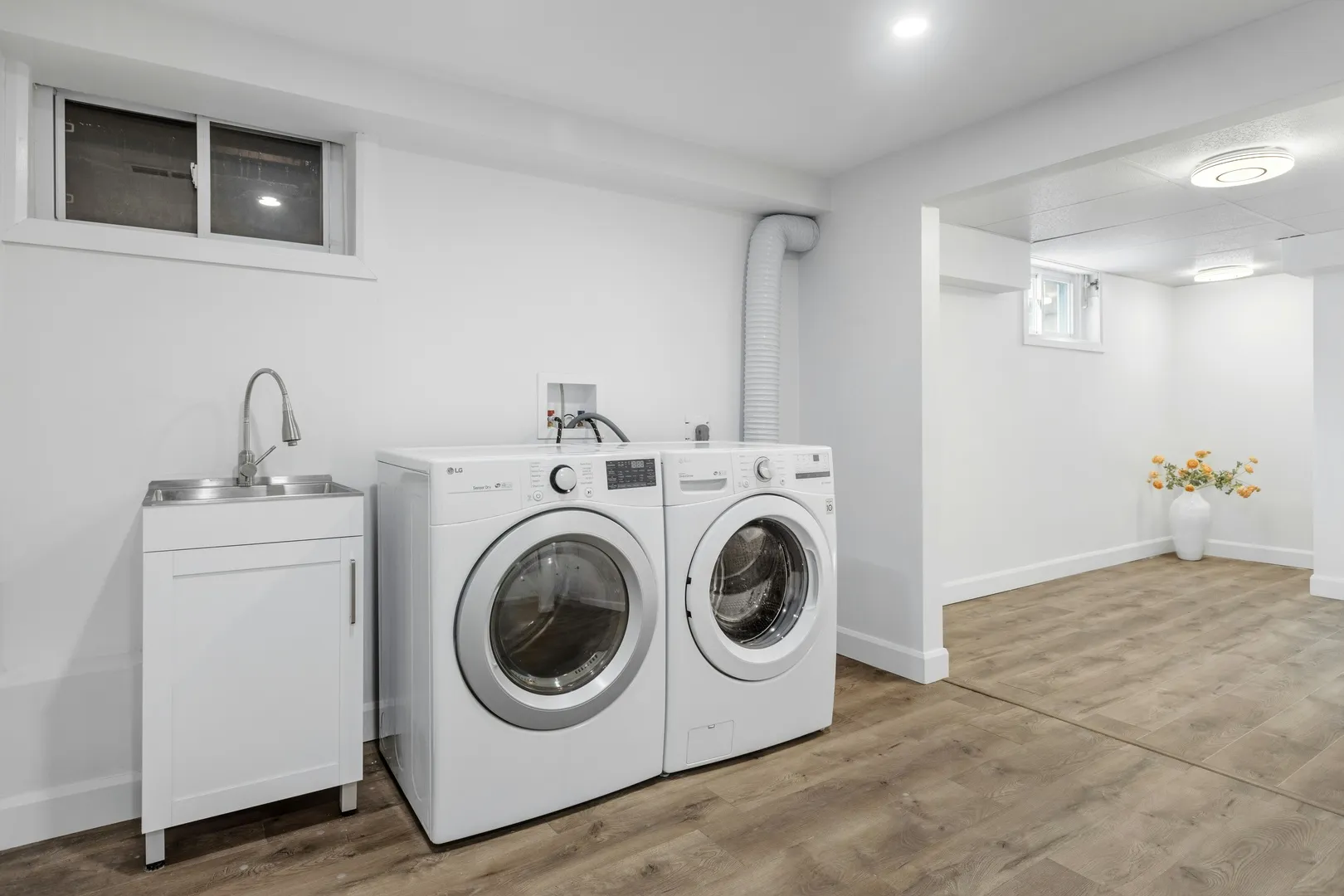 Before: AI design for a laundry room